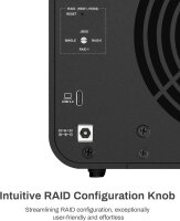 TERRAMASTER D8 Hybrid HDD/NVMe Enclosure 8-Bay, USB 3.2 Gen2 10Gbps Type-C, RAID 0/1/JBOD/Single, exclusive 2+6 Hybrid RAID (diskless)