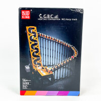 Mould King 26008 Murmelbahn-Bausatz (Harfen-Design), 1547+ Teile – kreatives Baustein-Set für 14+