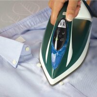 Polti VE30.20 Steam Ironing Station, 8 bar pump, ECO function, One Temperature technology, digital setting, White/Green