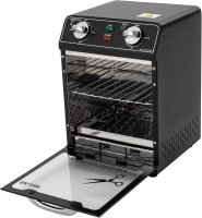 Unbekannt, SM-220, 8L Heißluft-Sterilisator für Instrumente, Hochtemperatur, Tablett, für Maniküre, Zahn- & Friseurbedarf, Schwarz