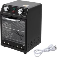 Unbekannt, SM-220, 8L Heißluft-Sterilisator für Instrumente, Hochtemperatur, Tablett, für Maniküre, Zahn- & Friseurbedarf, Schwarz
