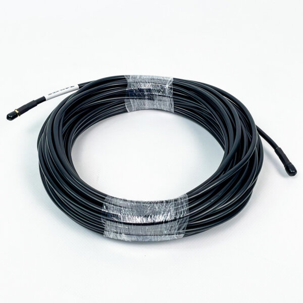 EBDS 20m Koaxialkabel Typ 240, Antennenkabel, SMA Stecker/Buchse, verlustarm, flexibel, EBDS-CBL240--020m-SMAf-SMAm