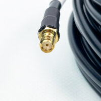 EBDS 20m Koaxialkabel Typ 240, Antennenkabel, SMA Stecker/Buchse, verlustarm, flexibel, EBDS-CBL240--020m-SMAf-SMAm