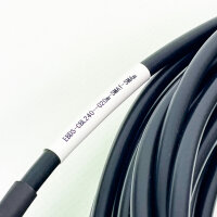 EBDS 20m Koaxialkabel Typ 240, Antennenkabel, SMA Stecker/Buchse, verlustarm, flexibel, EBDS-CBL240--020m-SMAf-SMAm