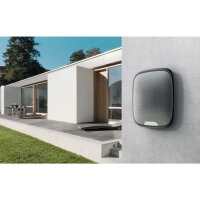 AJAX StreetSiren 38179.07.BL1, Outdoor Siren, LED Status Indicator, 85-113 dB, Black, Outdoor Alarm Siren