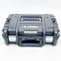 L FINE 4D cross line laser, 16 lines, 360° projection, self-leveling, incl. accessories, precise alignment