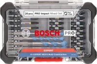 Bosch PRO Impact Set 20-tlg., Bit- & Bohrer-Set,...