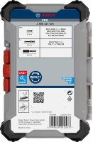 Bosch PRO Impact Set 24-tlg., 2608521U75, Schraubendreher-Set, robust, vielseitig, für Profis, kompakt, 24 Bits, Zubehörbox