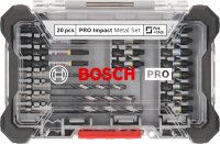 Bosch PRO Impact Metal Set 20-tlg, 2608521U84, Bit-Set...