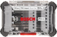 Bosch PRO Impact 40-piece bit and wood drill set,...