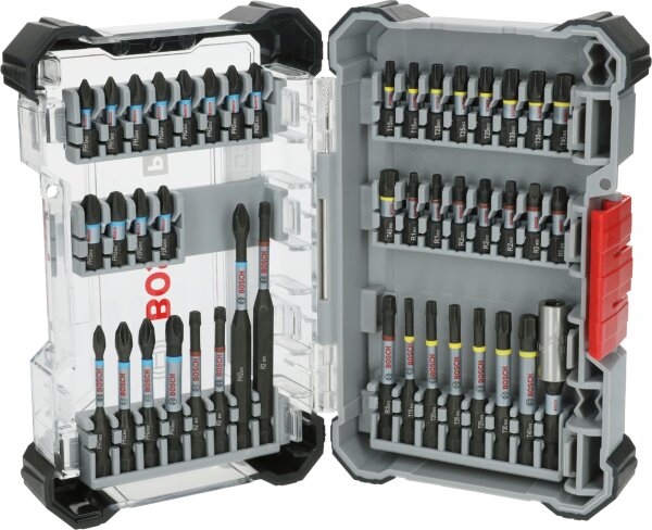 Bosch PRO Impact Set 44-piece 2608521U79, screwdriver accessories, robust, versatile, compact, professional quality