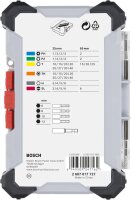 Bosch 43x Extra Hard Bit-Set, 43-tlg, Schrauberbits, robust, für Bohrschrauber, Zubehör, Modell 2607017727