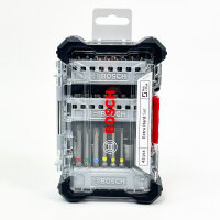 Bosch 43x Extra Hard Bit-Set, 43-tlg, Schrauberbits, robust, für Bohrschrauber, Zubehör, Modell 2607017727