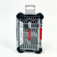 Bosch PRO Impact Set 20-tlg., Modell 2608521U74, Schraubendreher-Bitset, robust, vielseitig, für Profis, 200x107mm