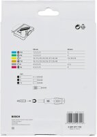 Bosch 45x Extra Hard Bit Set 2607017732, 44+1-piece, professional accessory, screwdriver bits for drill drivers, compact 168x110.5mm