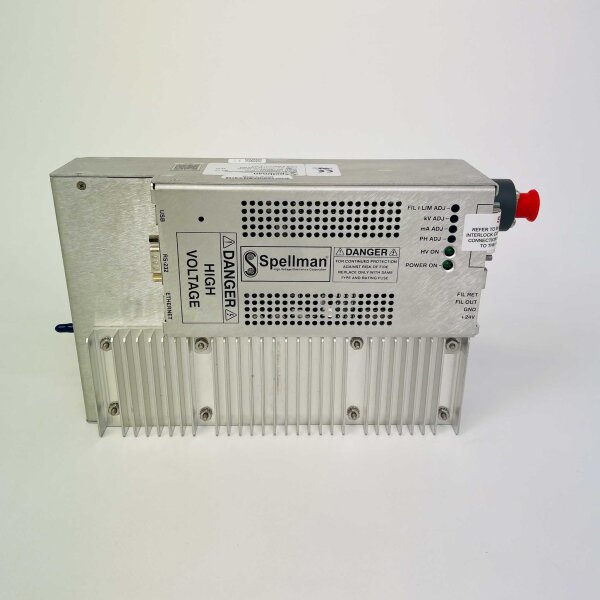 Spellmann UXHP80P100/10000 X-ray generator 100 W, 24 V ±1 V, 7.75 A max, 0–80 kV / 0–5 mA