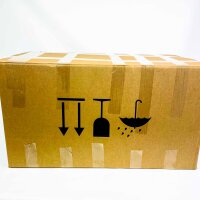 Professional H8500W generator, 6.5 HP petrol engine, 220V, voltmeter & circuit breaker, emergency power generator, red, without original packaging, paint chips, oil needs topping up