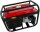Professional H8500W generator, 6.5 HP petrol engine, 220V, voltmeter & circuit breaker, emergency power generator, red, without original packaging, paint chips, oil needs topping up