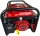 Professional H8500W generator, 6.5 HP petrol engine, 220V, voltmeter & circuit breaker, emergency power generator, red, without original packaging, paint chips, oil needs topping up