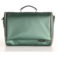 Junama Fluo V3 Combo Set: Baby Bath, Changing Bag & Stroller Seat Unit, Green/Gold, Lightweight & Stylish