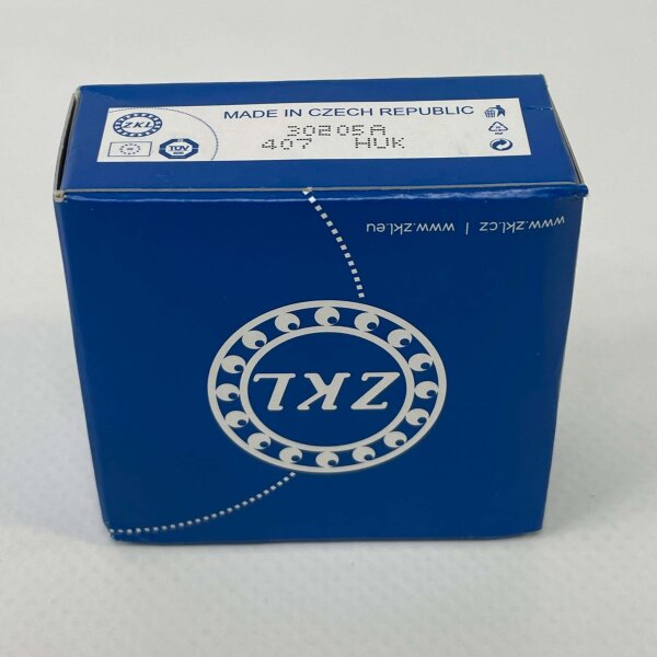 ZKL 30205A & HUK 407 Ball Bearings - 7 pieces, rolling bearings for machines/shafts, robust design