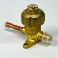 E.C.A. CO2 valve DN5 with 1/4" x 7/16"-20 UNF connection, operating pressure PN130