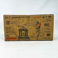 PROMETHEUS BICYCLES Childrens Bicycle 12 inch, from 3 years, Unisex, with training wheels & coaster brake, Red