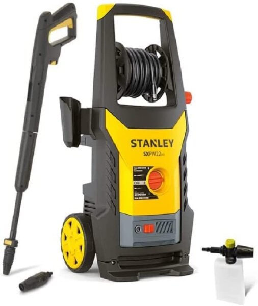 Stanley SXPW22DSS-E High-Pressure Washer – Dual-Speed, 2200 W, 160 bar, 460 l/h