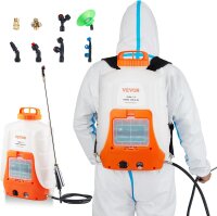 VEVOR Akku-Rückensprüher 16 L mit 8 Ah Li-Ion...