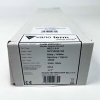 Varioterm GROOVER (GRL-V-GVT300W/06) 300 W (0.3 kW) electric heater with thermostat, white