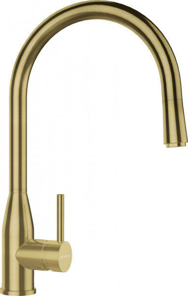 Schock Kavus 559120 – Hochdruckarmatur in White Gold, elegante Optik, hochwertiges Finish