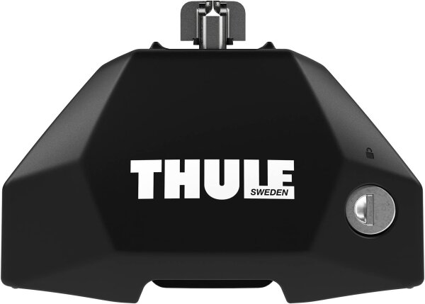 Thule Evo 710700 Fixpoint roof rack feet, set of 4, black, universal fit