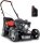 Scheppach RM420 petrol lawnmower, 3-in-1 system, 3.4 hp, 42 cm cutting width, 45 l grass catcher, height adjustment 25–75 mm, incl. engine oil