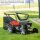 Scheppach RM420 petrol lawnmower, 3-in-1 system, 3.4 hp, 42 cm cutting width, 45 l grass catcher, height adjustment 25–75 mm, incl. engine oil