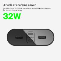 Belkin BPB016 26.000 mAh 4‑Port Powerbank –...