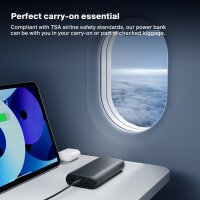 Belkin BPB016 26,000 mAh 4-Port Power Bank – USB-C/USB-A, PD Fast Charging, Portable Charger for iPhone 15–17, iPad Pro, Galaxy S23/S24, Pixel