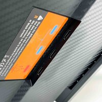 DomyFan S2 Triple-Screen Laptop Display Extender, 14 inch, 1920×1080, 60 Hz