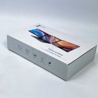 DomyFan S2 Triple-Screen Laptop Display Extender, 14 inch, 1920×1080, 60 Hz