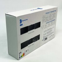 DomyFan S2 Triple-Screen Laptop Display Extender, 14 inch, 1920×1080, 60 Hz