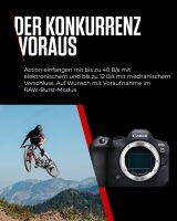 Canon EOS R6 Mark II – full-frame mirrorless camera, hybrid, intelligent AF & subject recognition, 4K, 40 fps, Wi-Fi, Bluetooth, AI