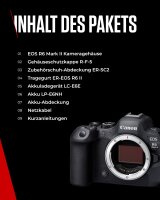 Canon EOS R6 Mark II – full-frame mirrorless camera, hybrid, intelligent AF & subject recognition, 4K, 40 fps, Wi-Fi, Bluetooth, AI