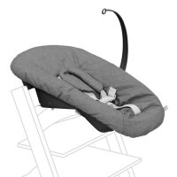 Stokke 526104 Newborn Set High Chair Attachment for TRIPP TRAPP, Black/Anthracite, Newborn Insert