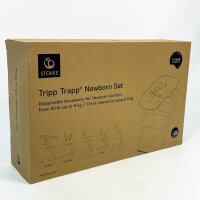 Stokke 526104 Newborn Set High Chair Attachment for TRIPP TRAPP, Black/Anthracite, Newborn Insert