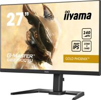 iiyama GB2790QSU-B5 27" Gaming Monitor Fast IPS WQHD, 1 ms, 240 Hz, HDMI/DP, USB3.0, FreeSync, HDR400, height adjustable, pivot, black
