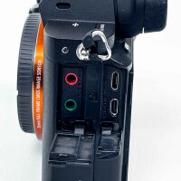 Sony Alpha 7 II (ILCE-7M2K) full-frame system camera with 28–70mm zoom lens, carrying case & 32GB SD card — without micro-USB cable