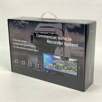 Universal Rückfahrkamerasystem - 10,36 Zoll HD IPS Touchscreen, 1080p/720p, 9–36V, für LKW & Wohnmobil