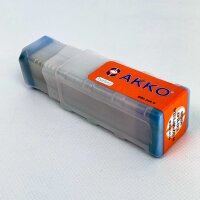 AKKO AEM90-AP16-D25-W25-L100-Z02-H Wendeplatten-Schaftfräser Ø25 mm, 90° Spitze, kompatibel zu ISO AP..1604.., 2 Schneiden, 100 mm Länge