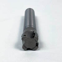 AKKO AEM90-AP10-D32-C25-L150-Z04 Wendeplatten-Schaftfräser 32 mm, 90° Spitzenwinkel, ISO AP-kompatibel, Schaft Ø25 mm, ohne Innenkühlung, Z4