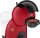 Krups KP1A35 NESCAFÉ Dolce Gusto Piccolo XS Kapselmaschine, heiße & kalte Getränke, 0,8 l Wassertank, Rot/Schwarz
