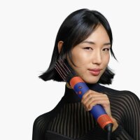 Dyson Airwrap i.d. 533670-01 Multi-Hair Styler & Hair Dryer – Straighten & Wave, Violet Blue/Topaz